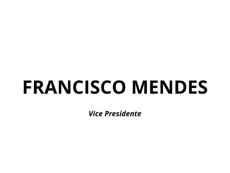 Francisco Mendes - Vice-Presidente